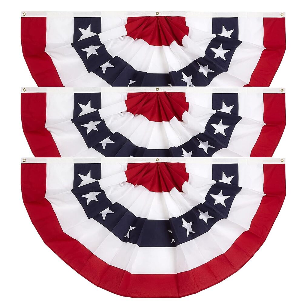 1.5x3 Ft 4th of July Decorations 250 anniversary flag Bunting Flags outdoor